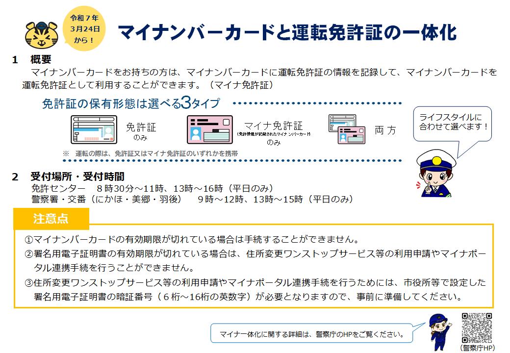 マイナ一体化概要
