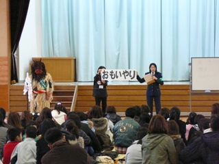 小学校での非行防止教室