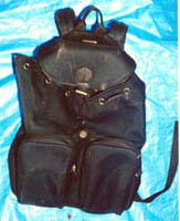 Image: Black knapsack