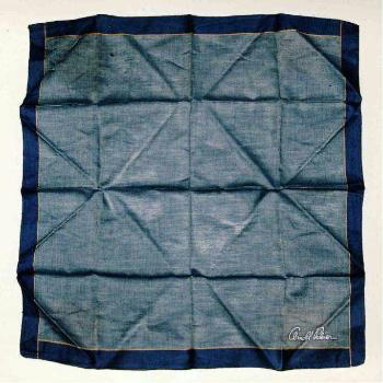 Image: Blue handkerchief