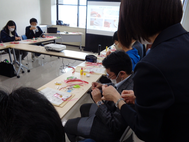 Omamori making