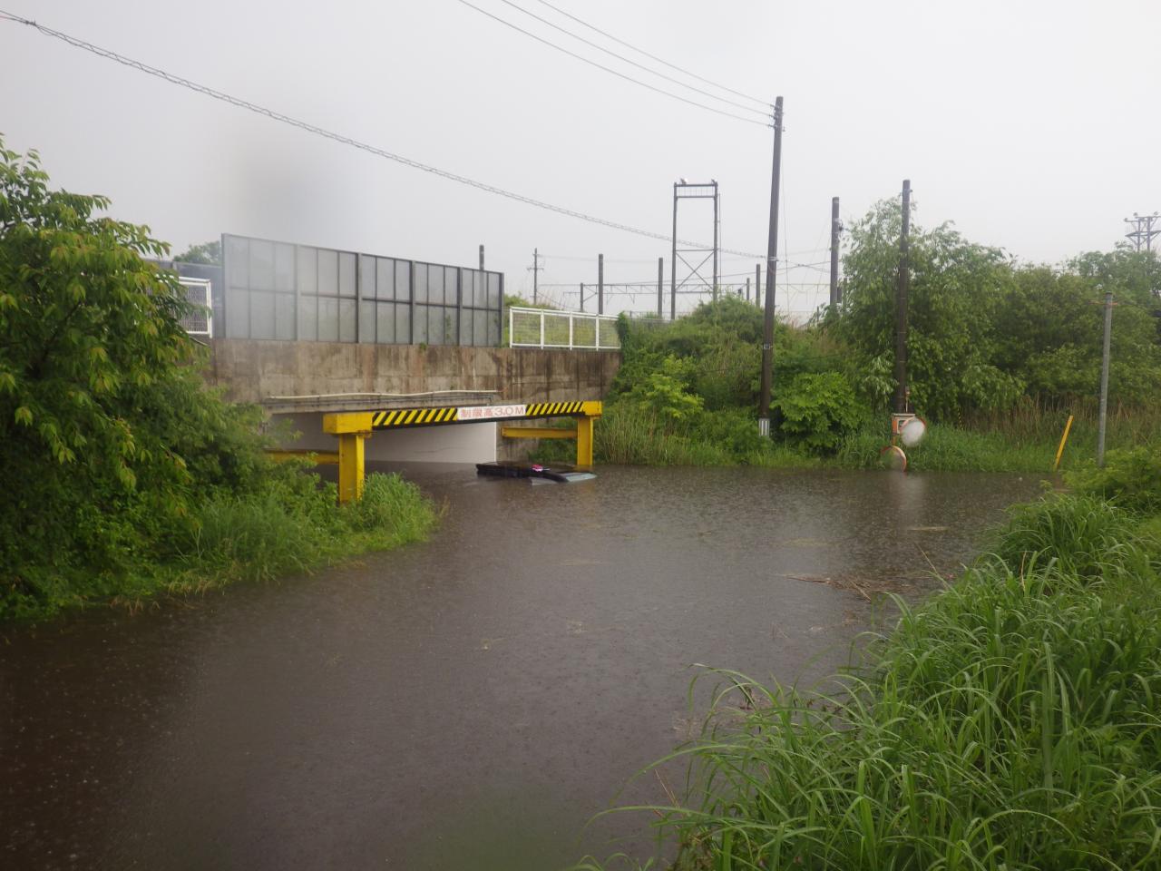 大雨による冠水危険箇所について 秋田県警察